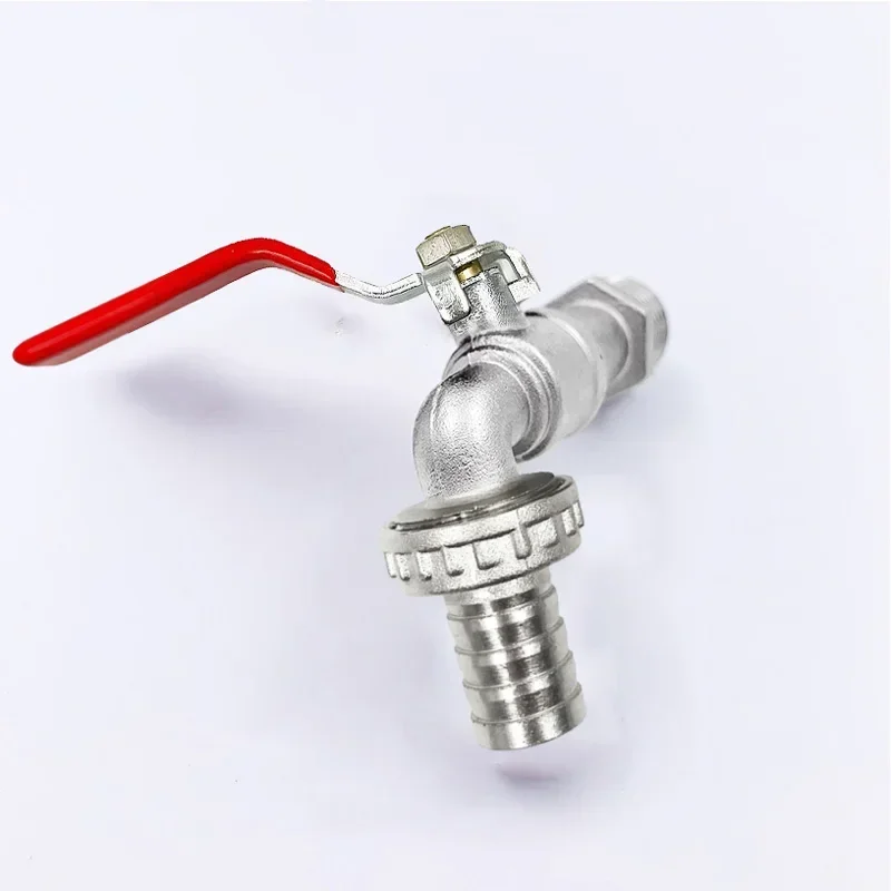1/2inch 정원 관개 황동 수도꼭지 IBC 탱크 워터 탭 단일 콘센트 밸브 교체 부동액 야외 발코니 액세서리