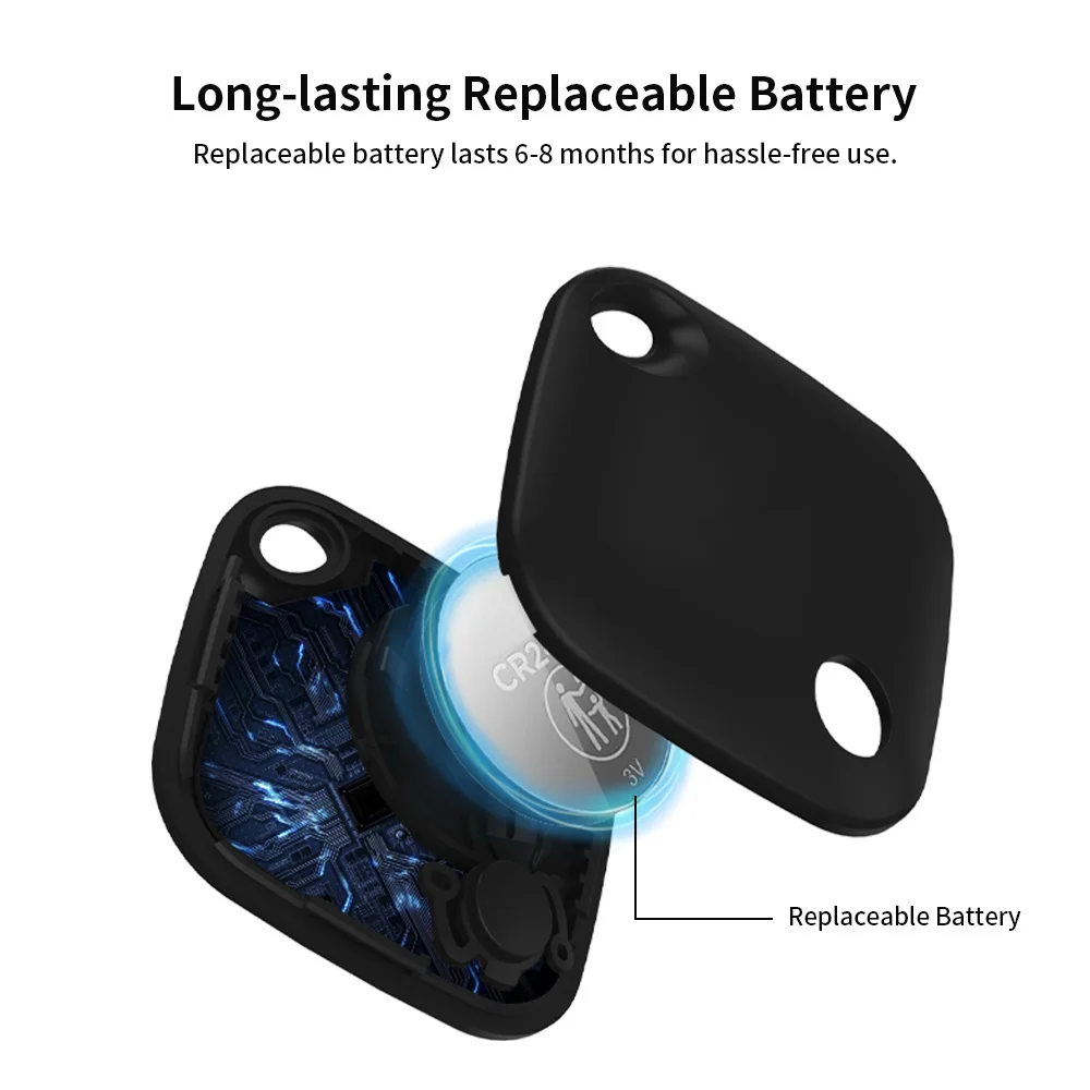 Bluetooth GPS Tracker voor Android-apparaten Tag Werk met Google Find Hub App Finder Anti Lose Smart Tag voor Xiaomi Samsung Pixel