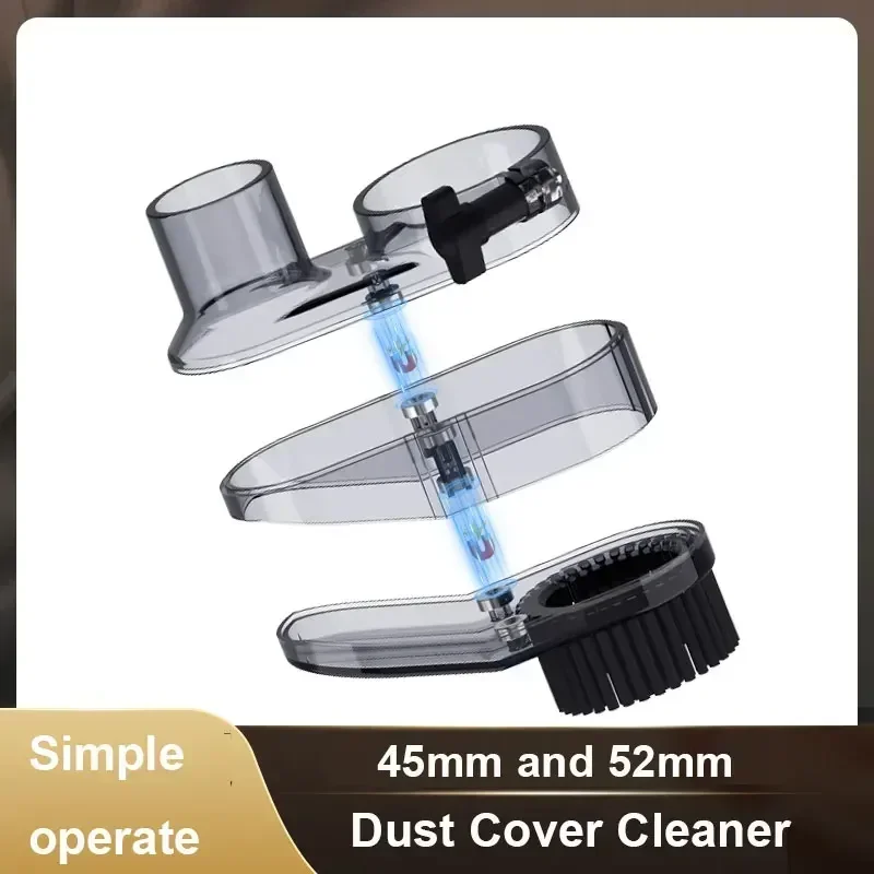 CNC Dust Shoe Spindle Brush 45/52mm Upgraded Dust Shoe for CNC Engraving Machine 3018 3020 Series Milling Machine