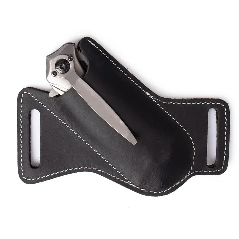 1 pz Guaina portaoggetti antigraffio Coltello pieghevole Flick Cintura Clip di supporto Coltelli da tasca Confezione di strumenti per il campeggio