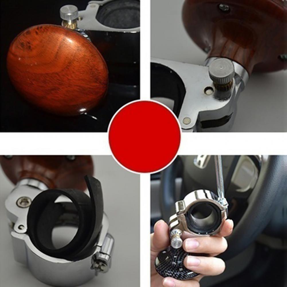 Bola Universal para volante de coche, accesorios antideslizantes para coche, mango de ayuda, bola elevadora, perilla giratoria