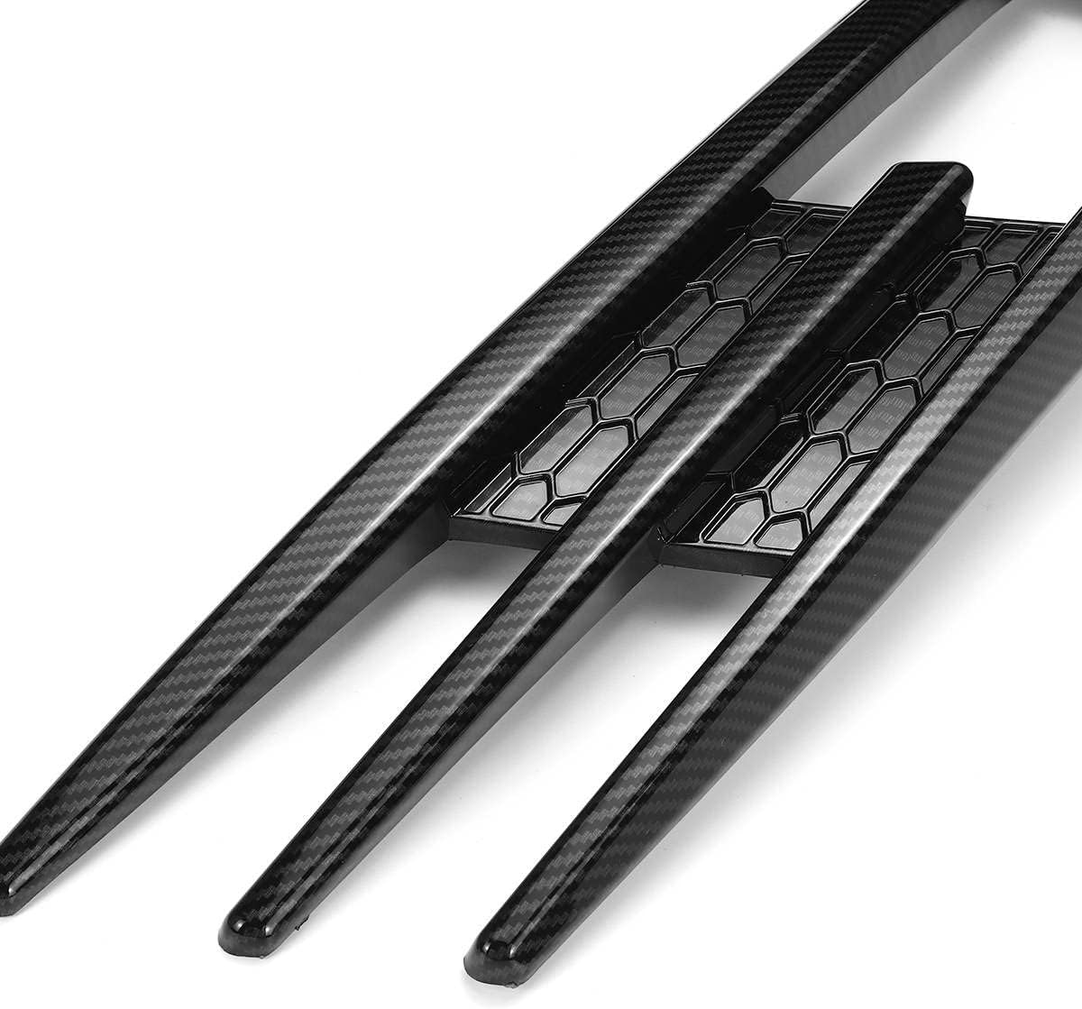 ペア車のフロントフォグライトグリルグリル Vw ゴルフ 7 MK7 GTI 2014 2015 2016 2017 フォグランプ下部バンパーグリル