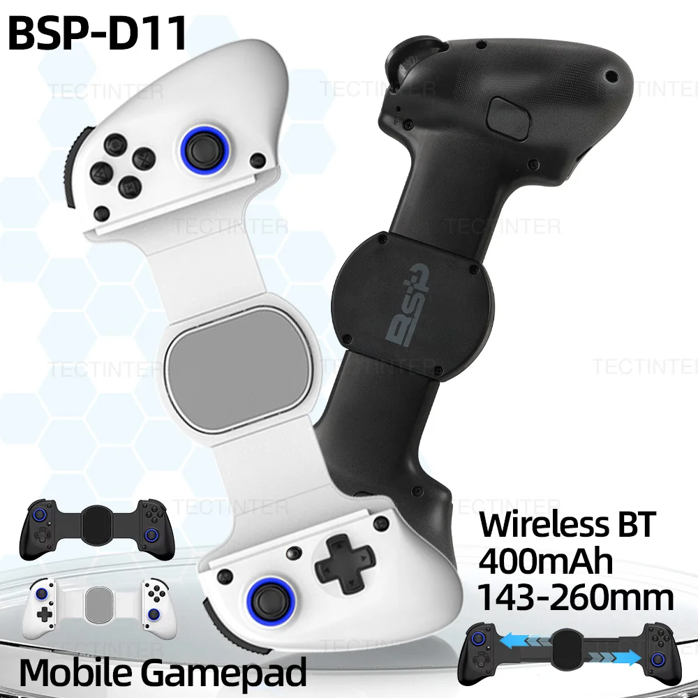 Controller wireless allungabile BSP-D11 per Nintendo Switch/PS4/PS3/XBOX Gamepad per accessori in streaming Android/Apple iOS