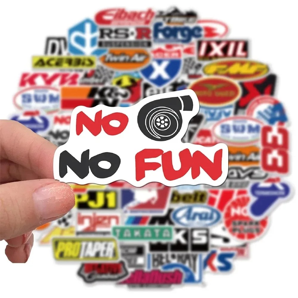 10/30/50/100 шт., водонепроницаемые наклейки на мотошлем и ноутбук
