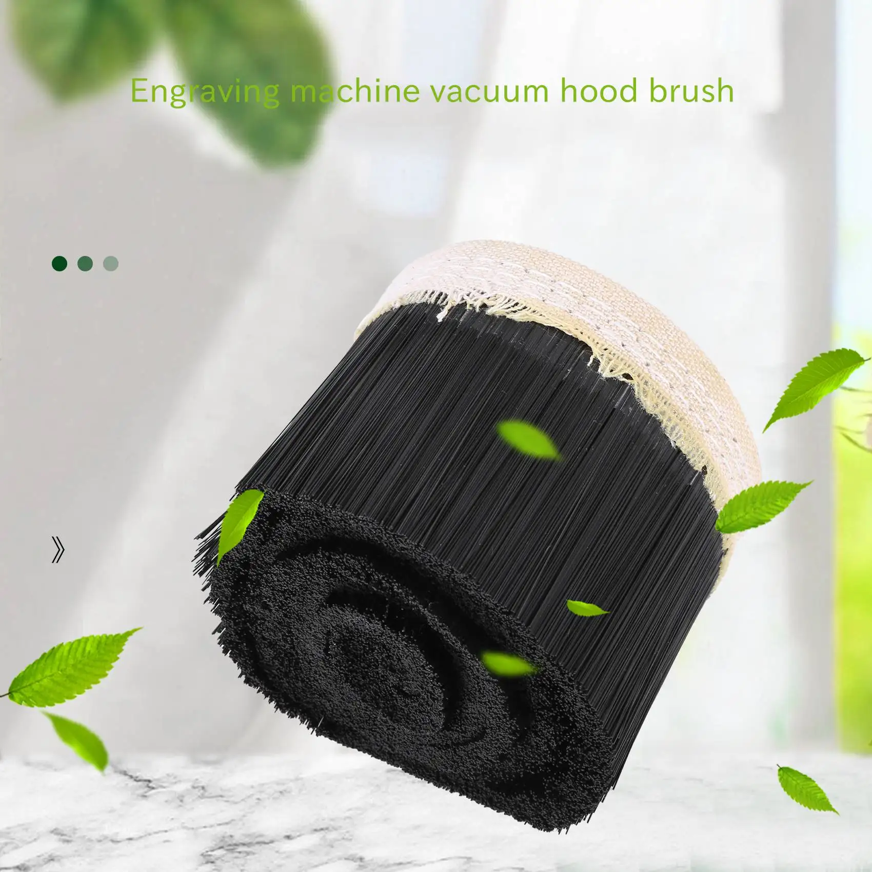 Brush Vacuum Cleaner Dust Collector Engraving Machine Dust Cover for CNC Router Spindle Motor (70 mm)