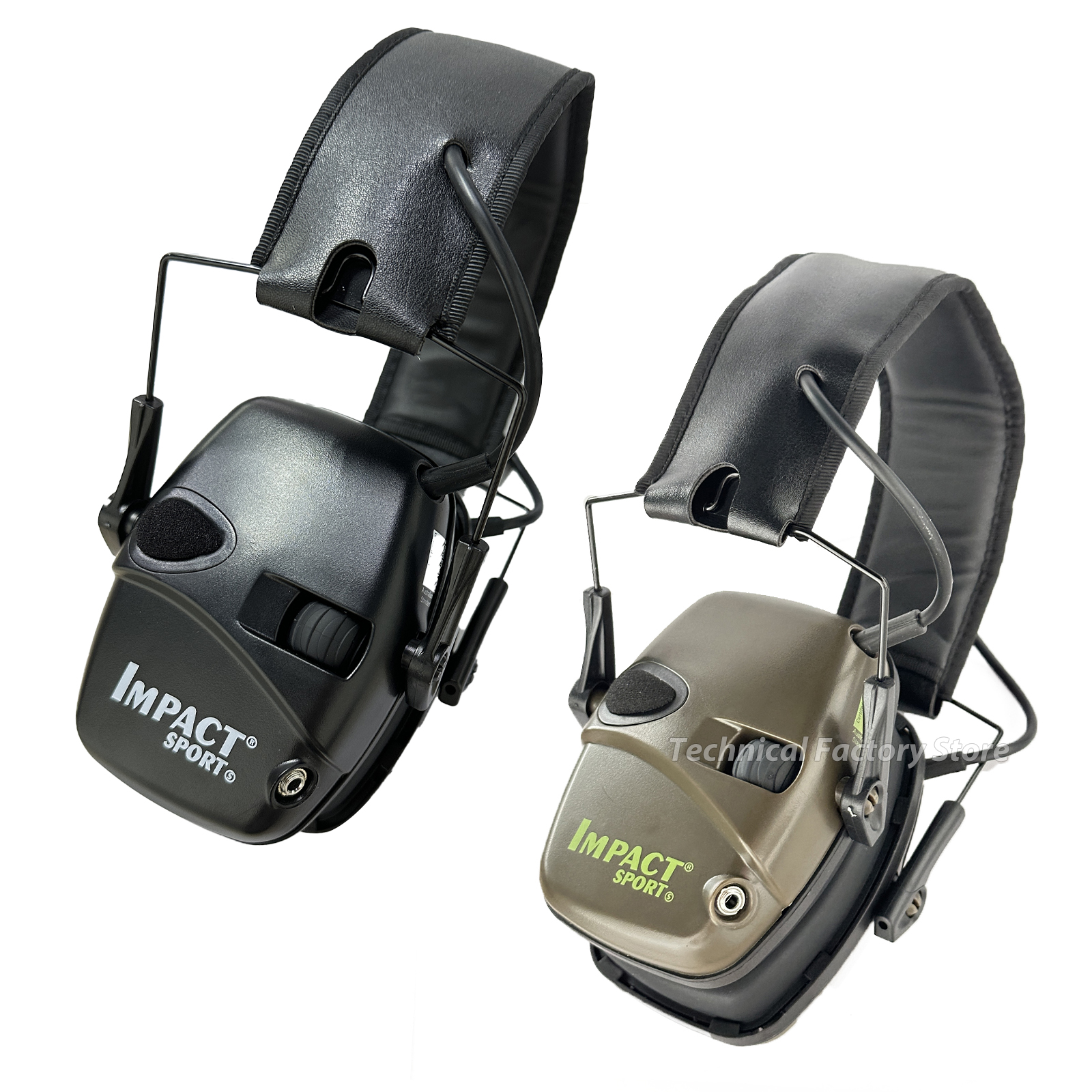 ¡Caliente! Auriculares con orejeras activas para disparar, auriculares electrónicos con protección auditiva, reducción de ruido para caza al aire libre