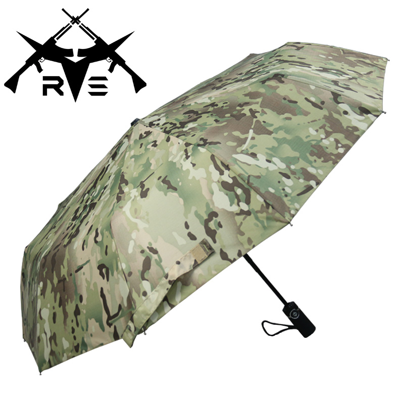 Ronson Camouflage Tactische Paraplu Automatische Paraplu Camouflage MC Patroon Paraplu CLASSIC Reizen Buiten