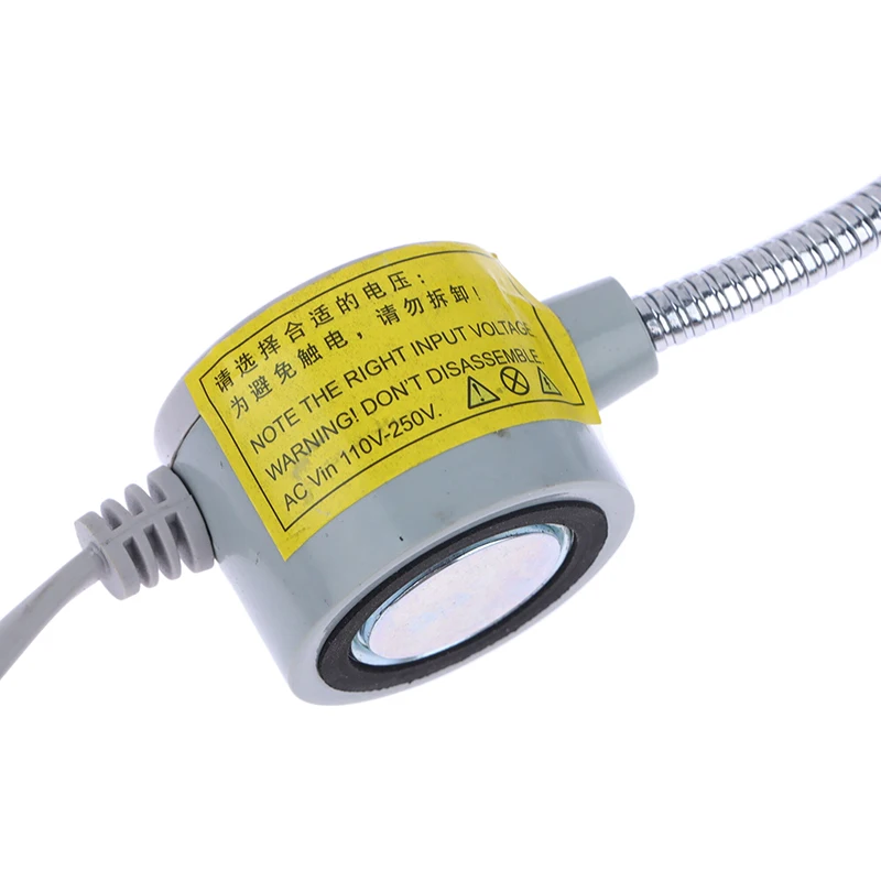 1Pc 10/20/30 LED Sewing Machine Lamp 360 Flexible Adjustable Gooseneck Work Lamp Industrial Lights With Base For Workbench
