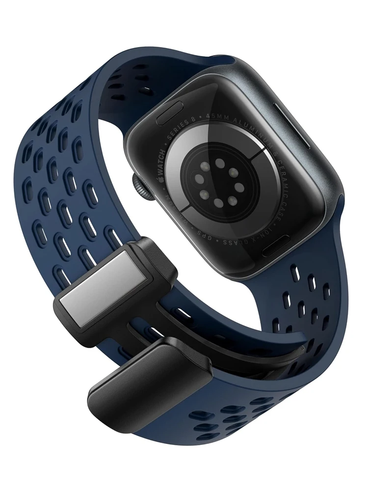 Silicone Strap for Apple watch band 49mm 45mm 44mm 42mm 46mm 40mm 41mm Bracelet Correa iWatch Series 11 9 8 10 SE 7 6 5 Ultra 2