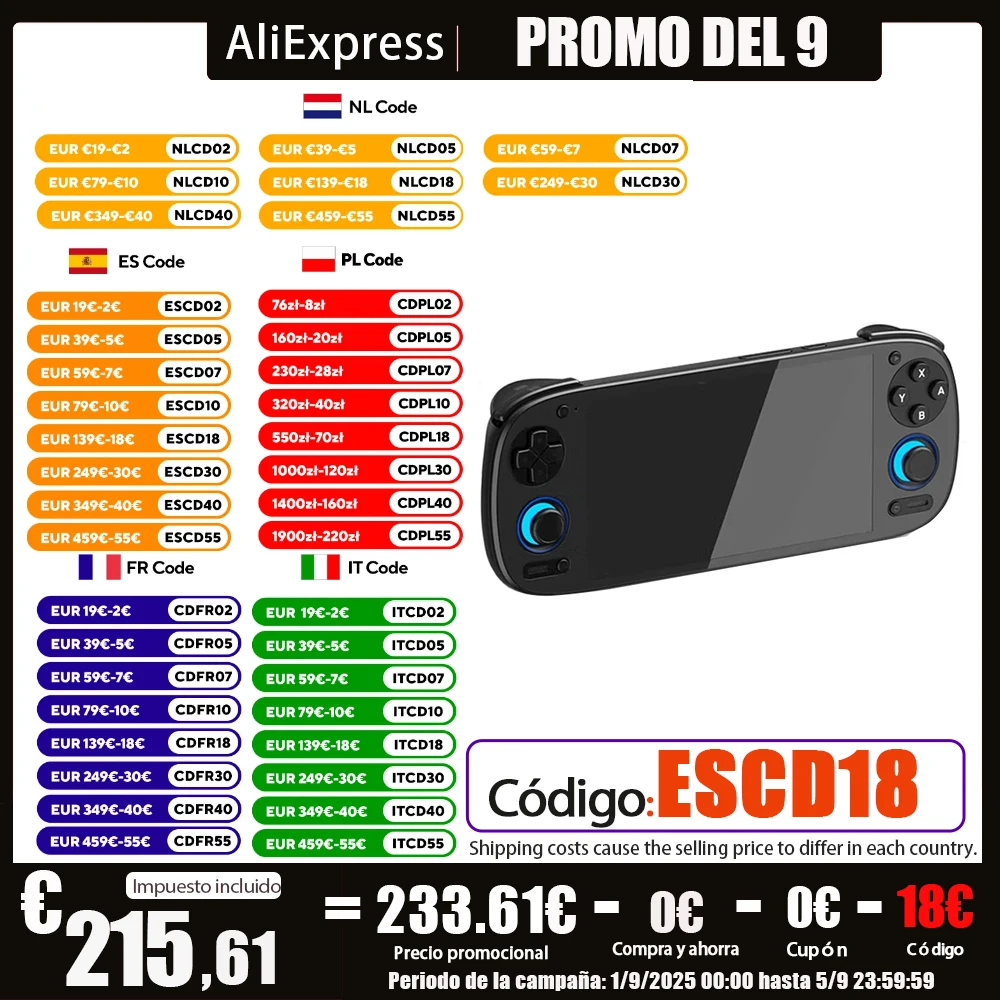 Retroid Pocket 5 Console di gioco portatile retrò Snapdragon 865 Display OLED HD da 5,5 pollici Bluetooth 5.1 Android Batteria da 5000 mAh