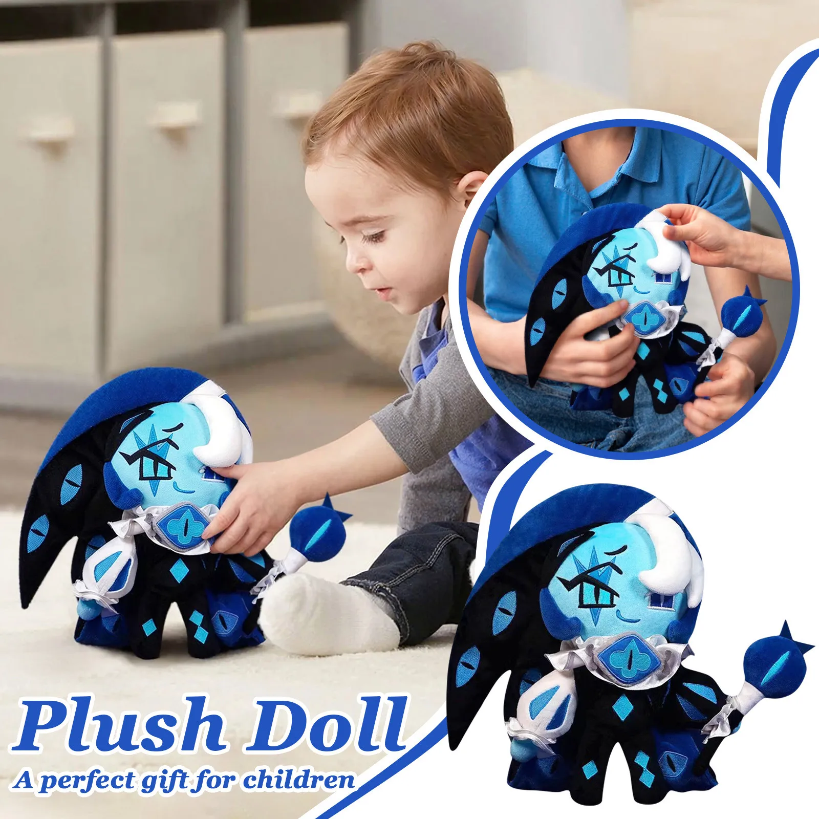 Nouveau produit cookie run: Kingdom ombre lait Cookie peluche Cookie jouet en cours d'exécution pain d'épice homme ombre foncée lait Biscuit peluche poupée