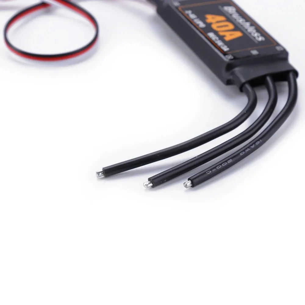 1pcs Mitoot Brushless 40A ตัวควบคุมความเร็ว ESC 2-4S 5V 3A UBEC สําหรับ RC FPV Quadcopter RC เครื่องบินเฮลิคอปเตอร์