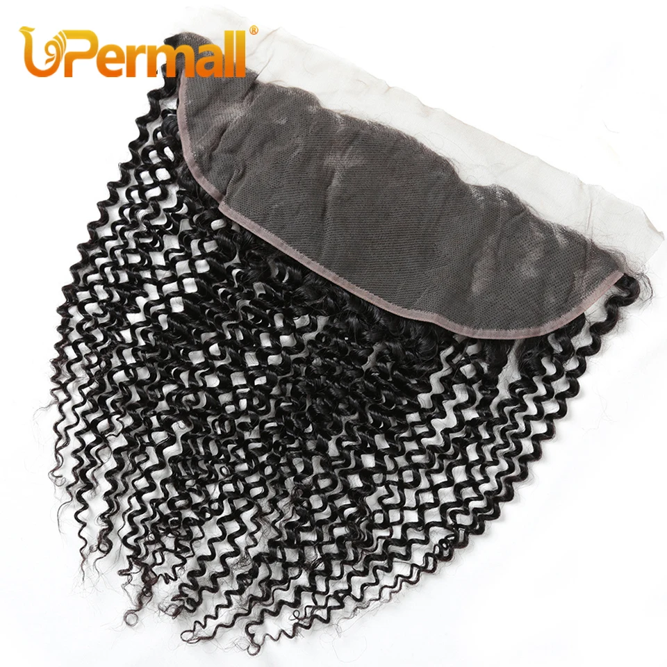 Alibaby Kinky Xoăn 4X4 Ren Đóng Cửa Thụy Sĩ Trong Suốt 13X4 Ren Phía Trước Giá Rẻ Phần 8-22 inch Đen Tự Nhiên 100% Remy Tóc Của Con Người
