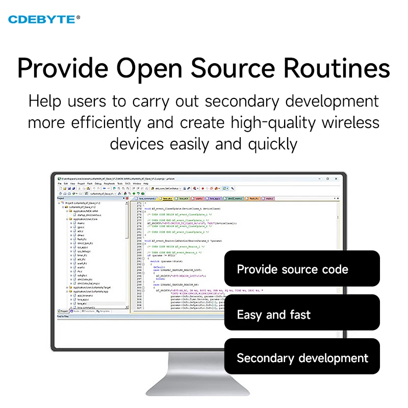 Si24r1 2,4g rf spi modul pin zu pin kompatibel mit nrf24l01 cdebyte E01C-2G4M01S1B langstrecken spi pcb antenne 2m luft geschwindigkeit