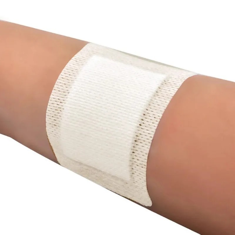 12/25Pcs Large Size Hypoallergenic Non-woven Wound Dressing Band Aid Bandage Large Wound First Aid 6*7cm