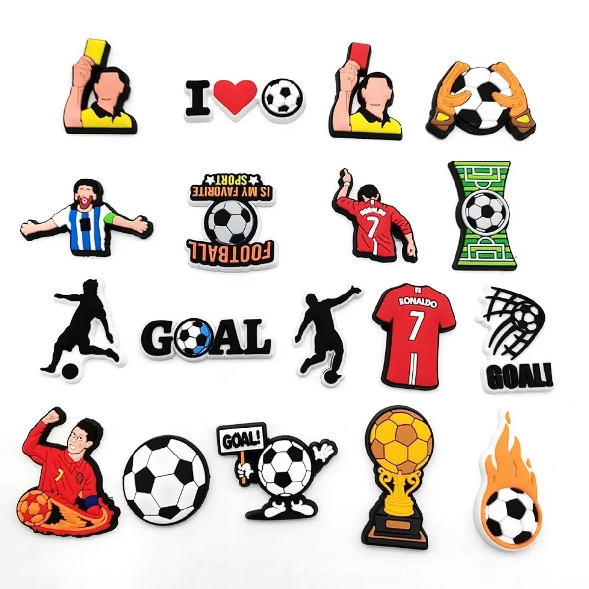 Amuletos de zapatos de PVC para baloncesto, fútbol, voleibol, serie para mujeres y hombres, decoraciones para zapatos, alfileres, accesorios, hebillas para zuecos, regalos