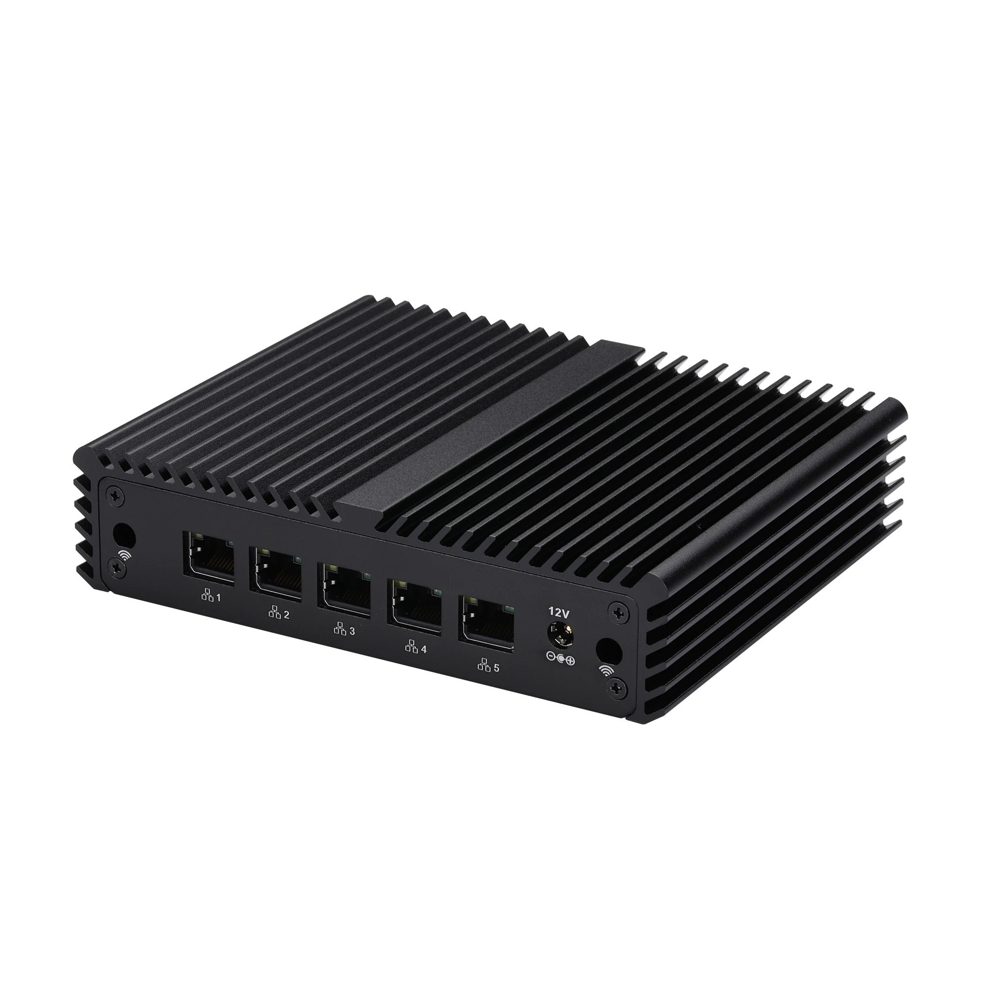 Wholesales Intel Celeron J4125 Quad Core Mini Router Soft Router,5 intel I255-V NICs for pfSense OPNsense VyOS  Firewall