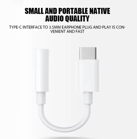USB Type C To 3.5 Jack Earphone Adapter USB-C 3 5mm Audio Cable Converter For IPhone 15 15 Pro MAX Samsung Galaxy Huawei Xiaomi