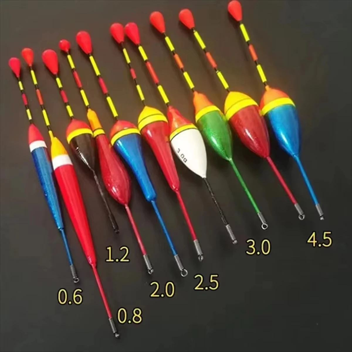 10Pcs/Lot Promotion Fishing Floats Set Mix Size Color Foam Float Buoy Bobber for Fishing Accessories Fishing Gear Fishing Tackle