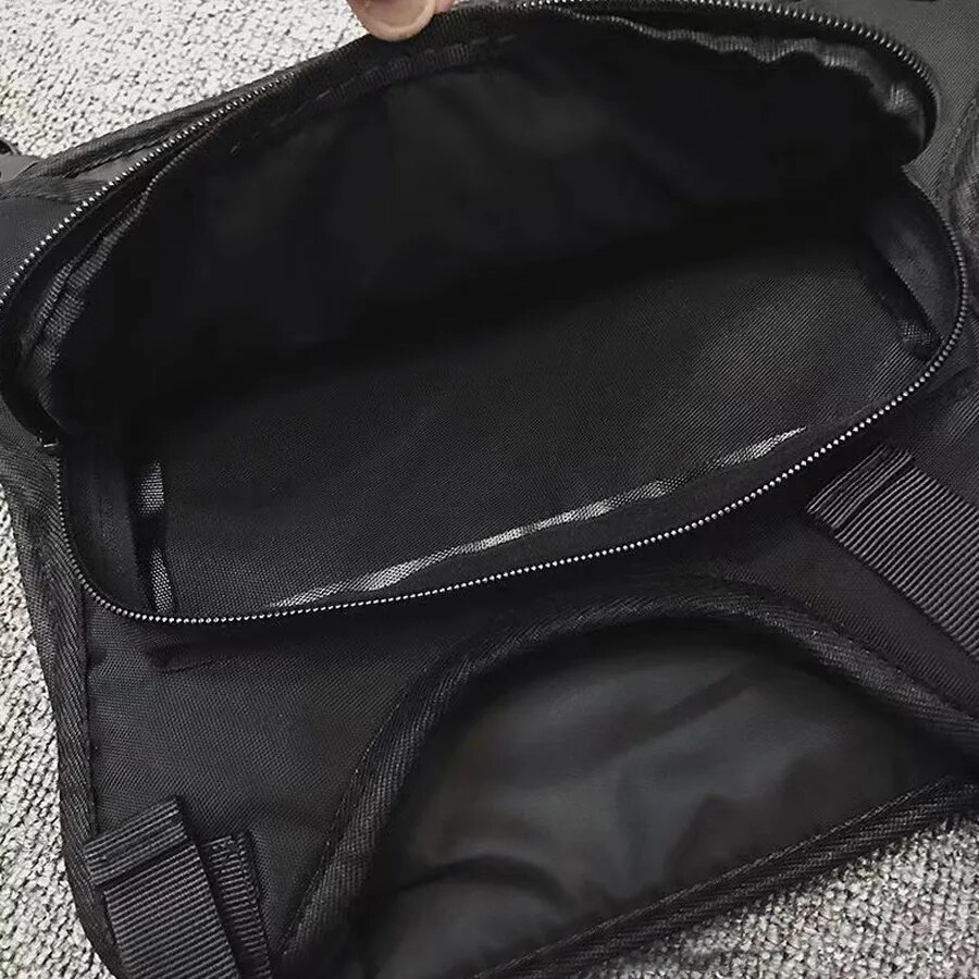 Saco de peito moda rua pacote tático multifuncional bonito moda colete amantes saco saco de esportes