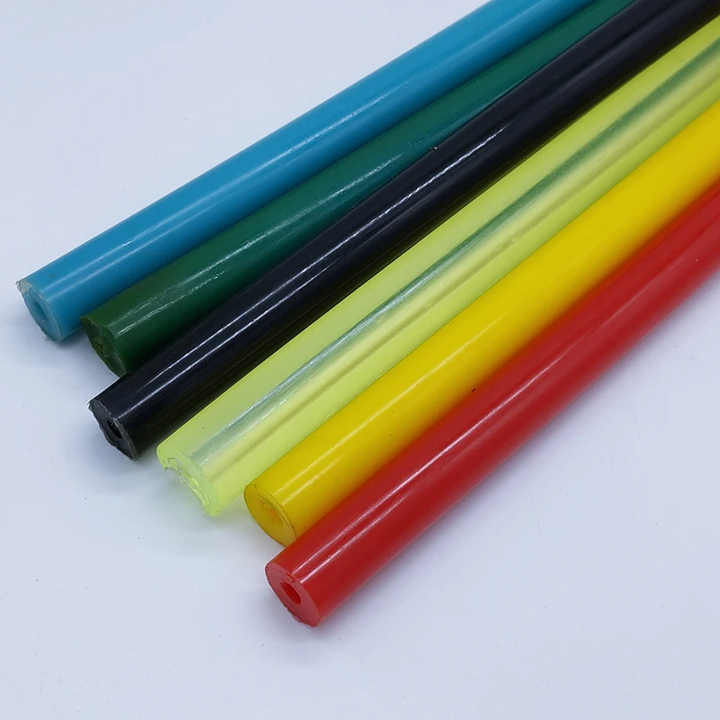 Länge 50cm hohl i. d.8mm bunte Pu-Stangen Polyurethan-Sticks