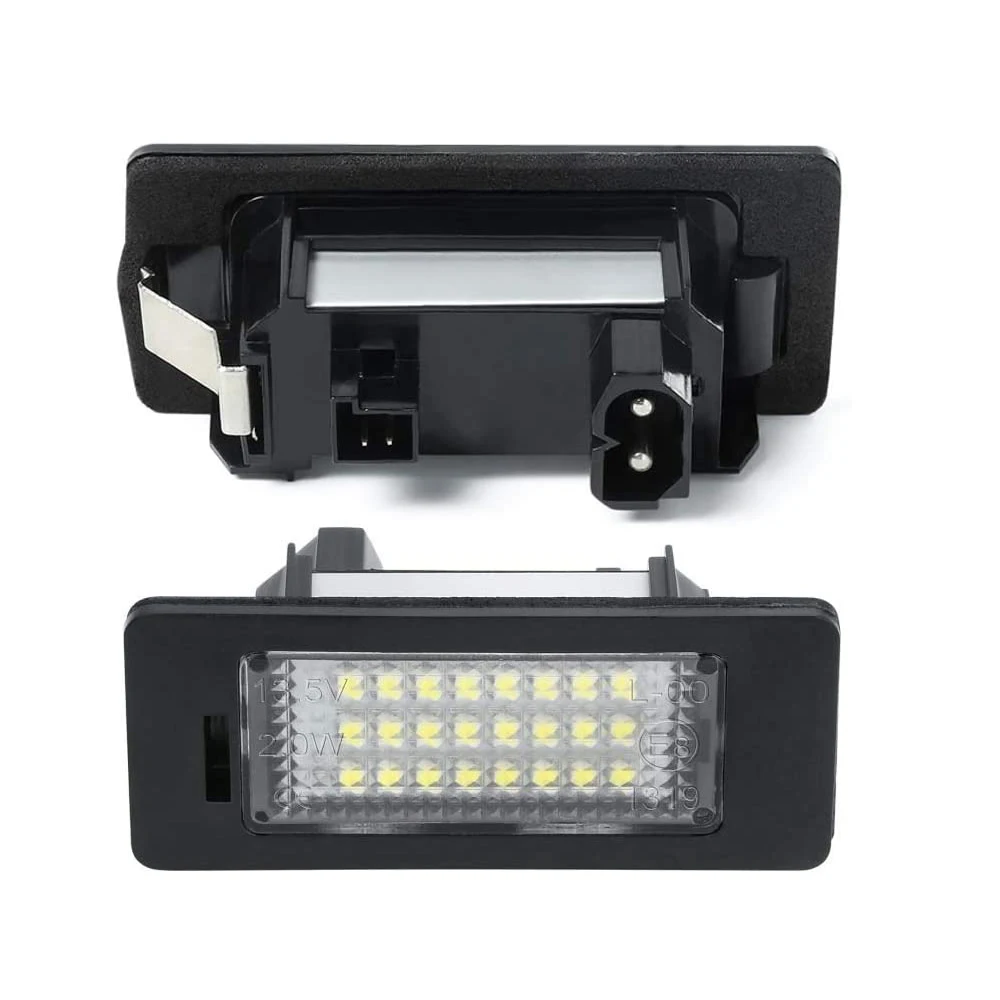 Luz de matrícula de coche sin errores, lámpara LED de matrícula para BMW E90 E91 E92 E93 E82 E88 E39 E60 F10X5 E70 X6 E71