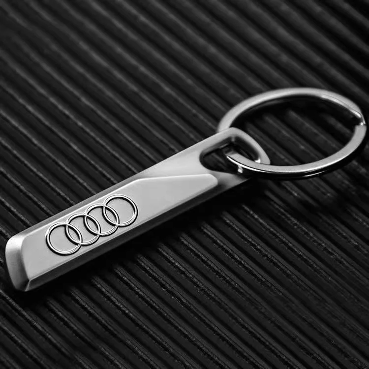LLavero de aleación de Zinc, llavero de coche, accesorios para AUDI A5 A6 C5 C6 C7 A4 B5 B6 B7 B8 B9 A7 A8 Q7 Q5 Q3 A3 RS TT