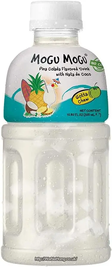 Mogu Mogu - Zumo de Frutas Surtido con Nata de Coco - Hasta 8 Sabores Surtidos - Mogu Mogu - Botella 320 ml