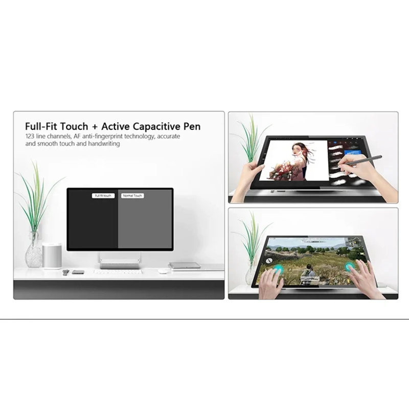 Cheap I3 I5 I7 16G 512G Touch Screen Monoblock Office All In One Desktop Computer Custom Hardware Gaming Pc All-In-One Computer
