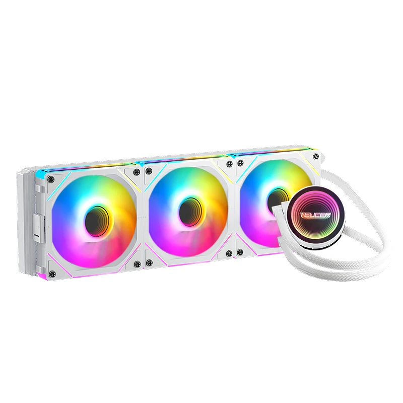 Teucer-水冷ラジエーター,x99マザーボード,Intel lga 2011, 1700, 1200, 1155,am4,360mm用の冷却システム