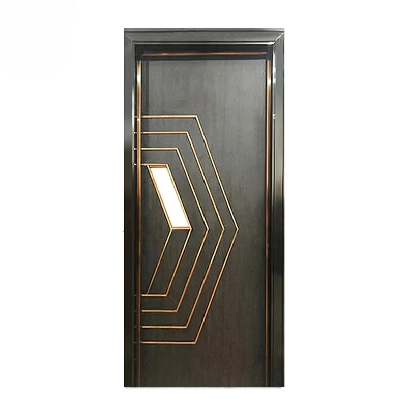 Porta à prova de som profissional KTV porta de aço à prova de som STC-52 à prova de fogo resistente