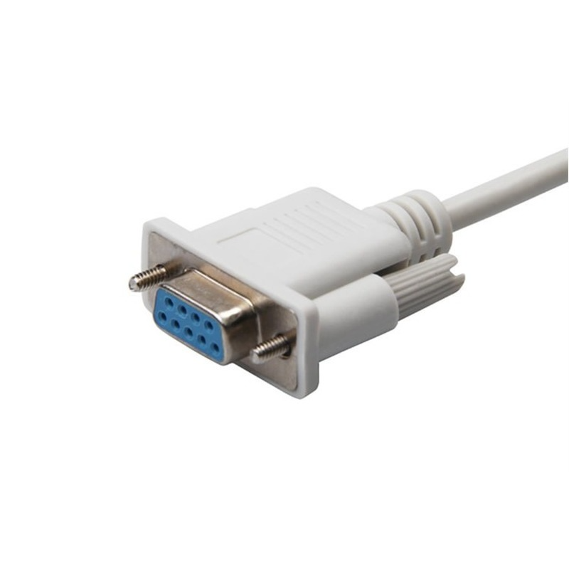 DB9 Cáp Nối Tiếp 9 Pin RS232 Cáp Nối Tiếp Nam Đến Nữ Tính Chuyển Đổi Cáp Nối Dài 9Pin Cáp 1.5M/3M