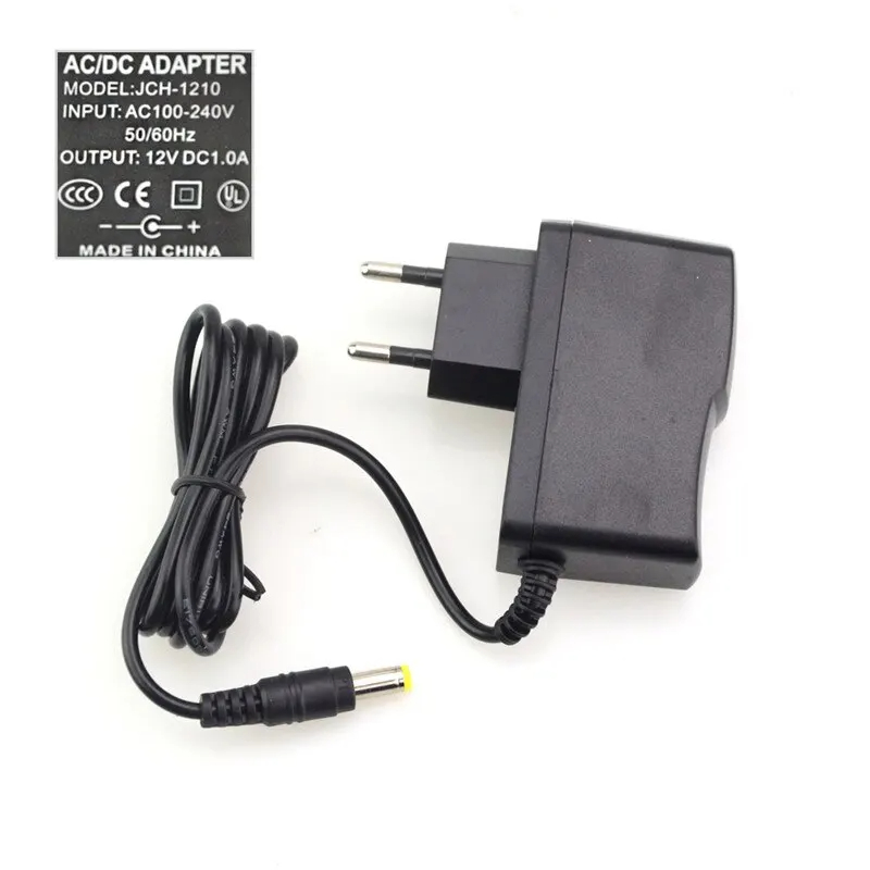 Adaptador de corriente para tira de luces LED, transformador de CA 110V, 220V a cc 12V, 1A, 2A, 3A, 5A, 6A, 8A