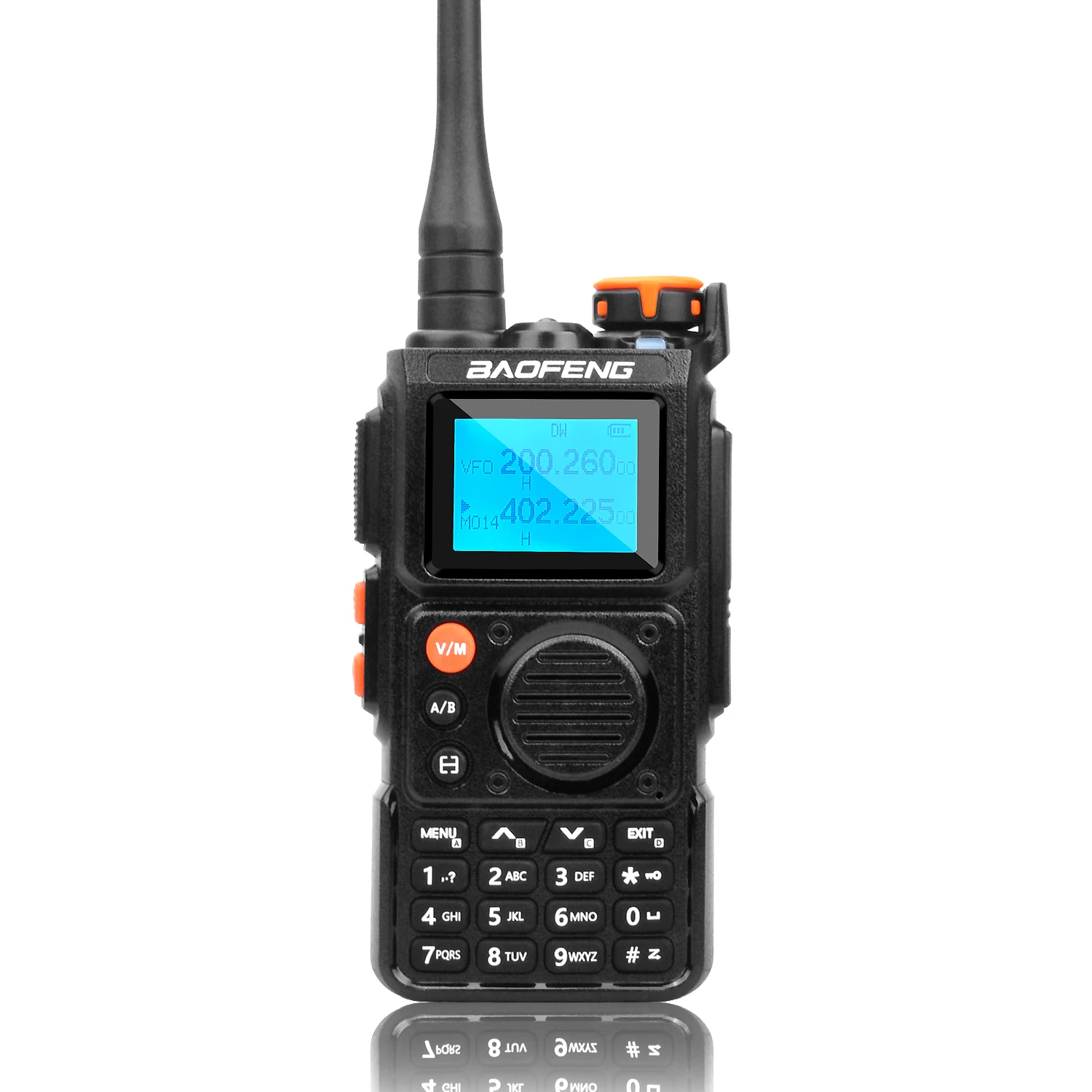 Baofeng K6 2M 70CM Air Band VHF UHF Dual Wait Multi-Band Wireless Freq Copy Noise Cancellation 999Ch FM Radio 1750Hz Tone Burst