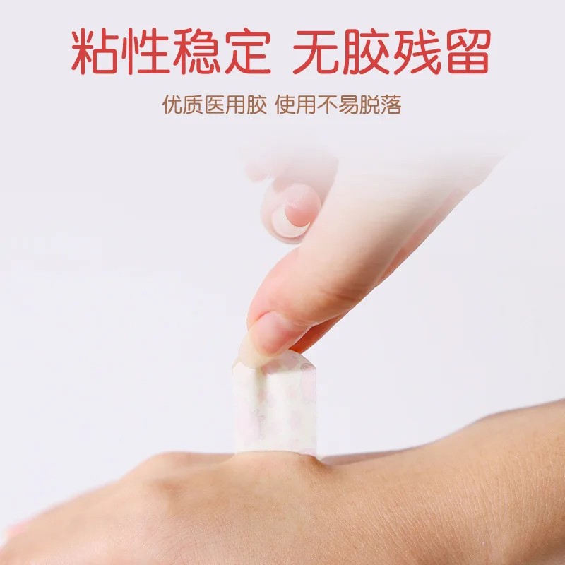 120 pçs/caixa dos desenhos animados band-aid bonito mini crianças respirável transparente à prova dwaterproof água bandagem médica ok ataduras remendo hemostático
