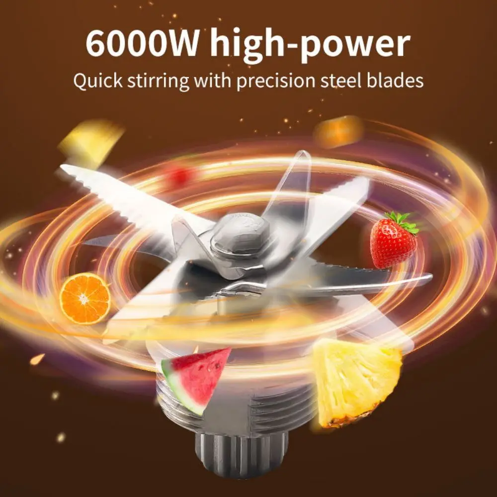 1 Sokany Plug Type 2.5L Multifunctional Wall Breaking Machine, Blender, Ice Crusher, Cooking Machine SK-999 6000W High-power