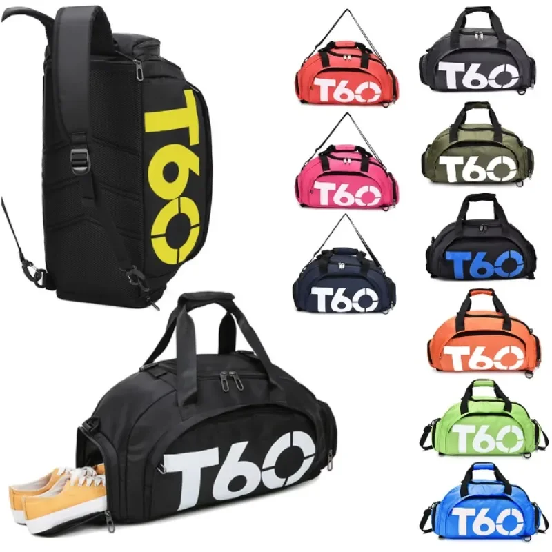 Reise Sporttasche Männer Sporttasche Oxford Trocken Nass Trennung Tasche Große Kapazität Yoga Sport Rucksack Gepäck Tasche Fitness Training Tasche