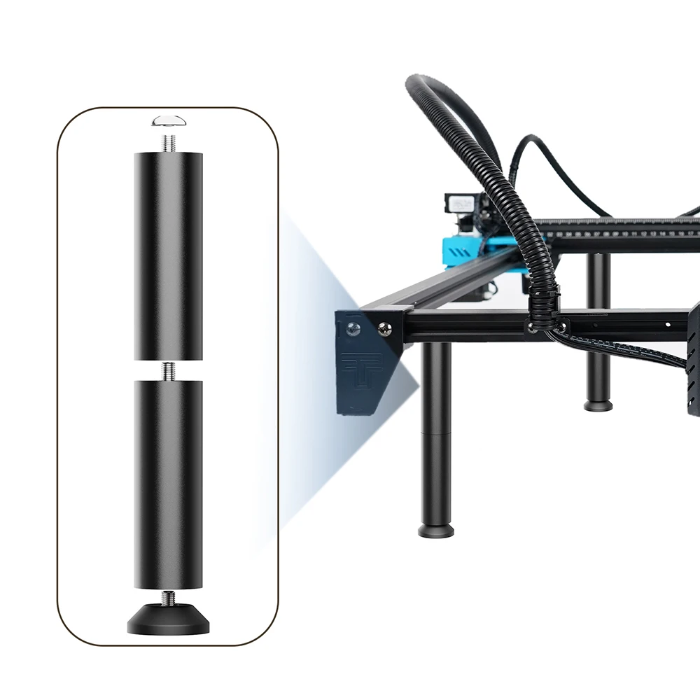 Máy Khắc Laser Kim Loại Nâng Cao Cột Nâng Cao Kit Có Thể Được Sử Dụng Với Y-Axis Rotary Con Lăn Khắc Mô-đun