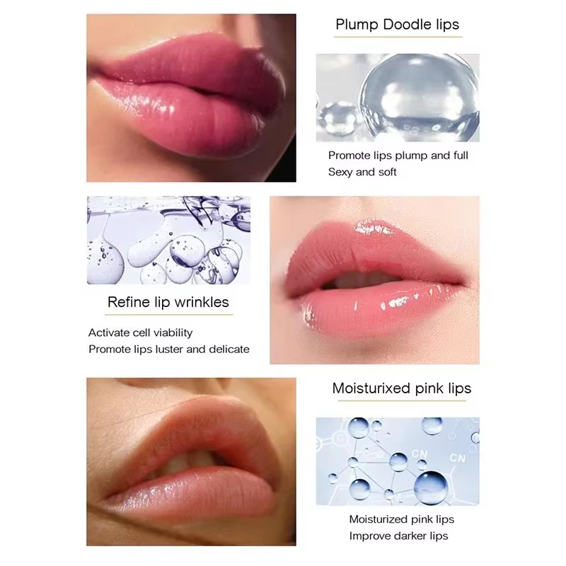 Aceite voluminizador instantáneo para labios, potenciador de labios, brillo de labios, suero hidratante, lápiz labial antiarrugas, maquillaje Sexy para el cuidado de los labios