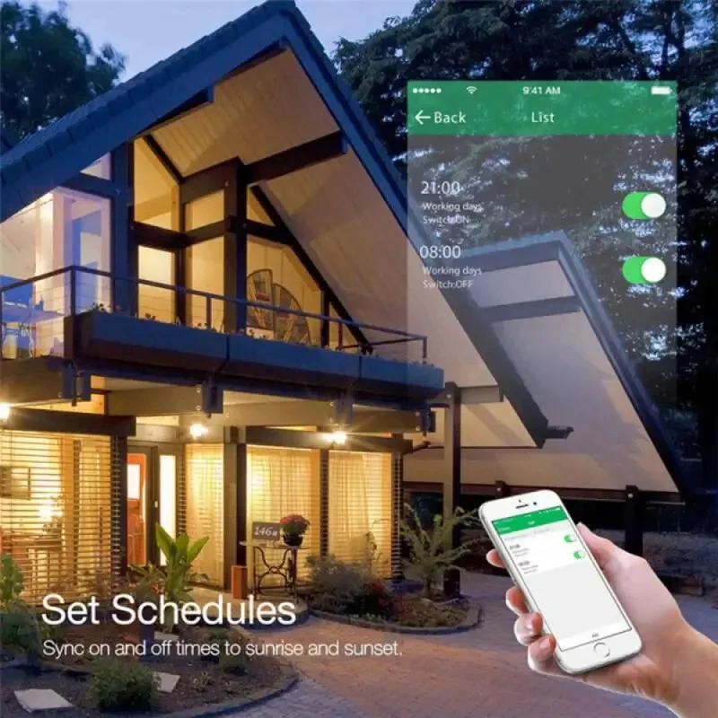UE Tuya enchufe inteligente 16A/20A Wifi/Zigbee Monitor de potencia Control remoto de sincronización con Control de voz Compatible con Alexa Google Home