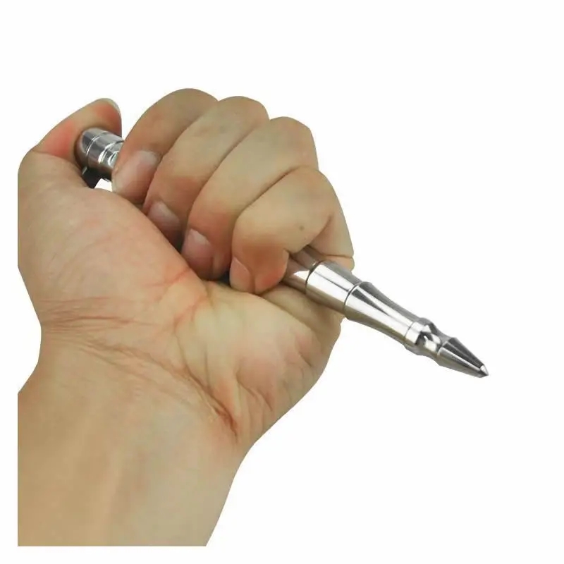 Hochwertiger Laxi B009 Edelstahl Taktischer Stift Outdoor Selbstverteidigung EDC Werkzeug Notfall Überleben Kit Glasbrecher Geschenkbox