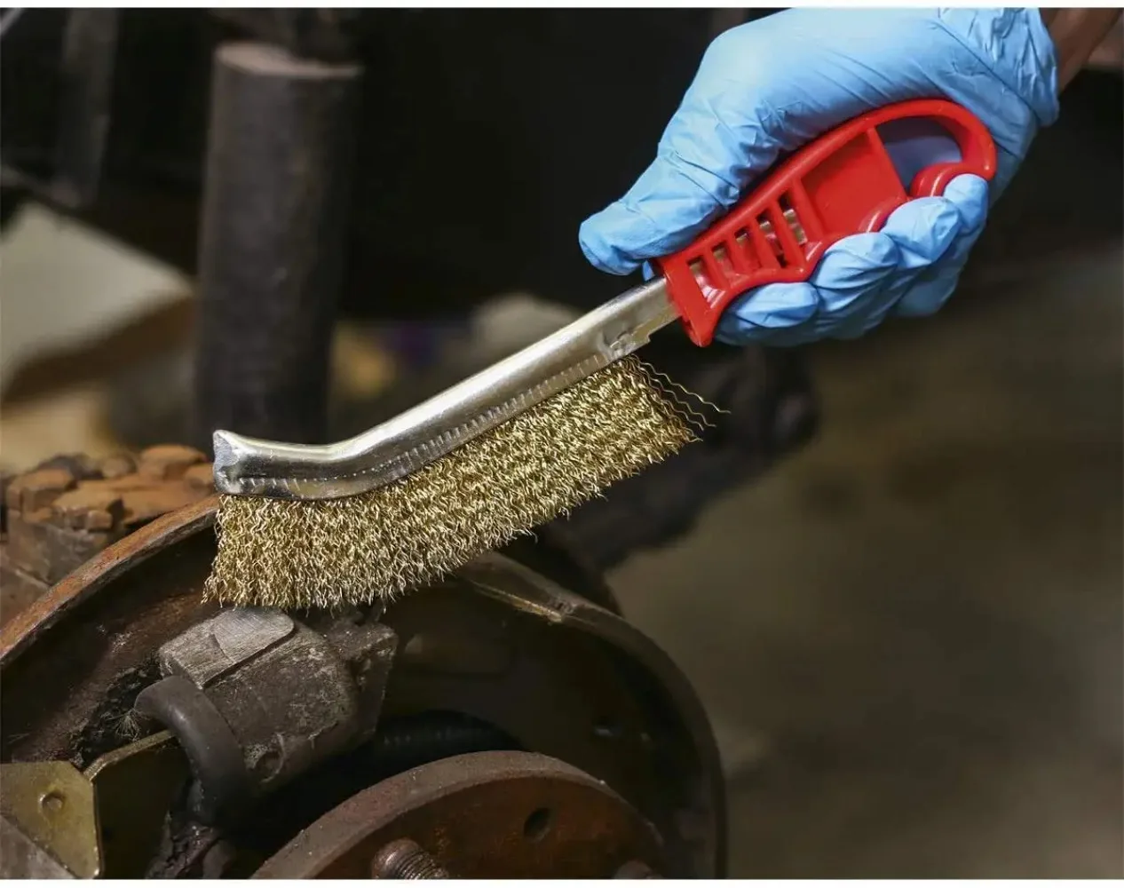 ลวดเหล็กแปรงย่างบาร์บีคิวไม้ Handle Rust Removal Roller CLEANER สําหรับตะแกรงบาร์บีคิวเครื่องมือขัด