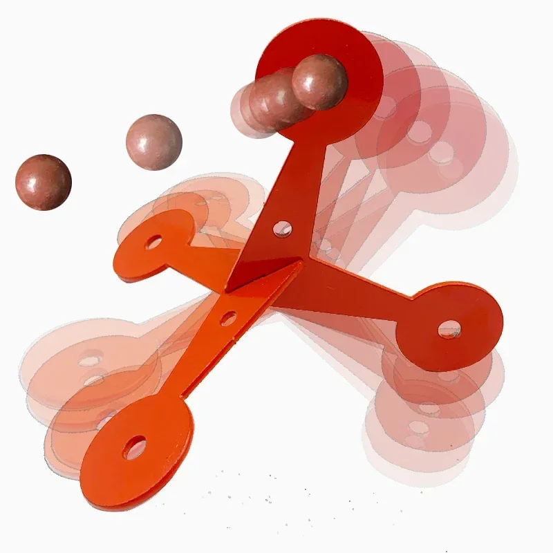 Rolling Target Polowanie Strzelanie Metalowy zestaw „Walk” Rolling Target Strzelanie wielostronne Prosty zestaw Proca Akcesoria pneumatyczne