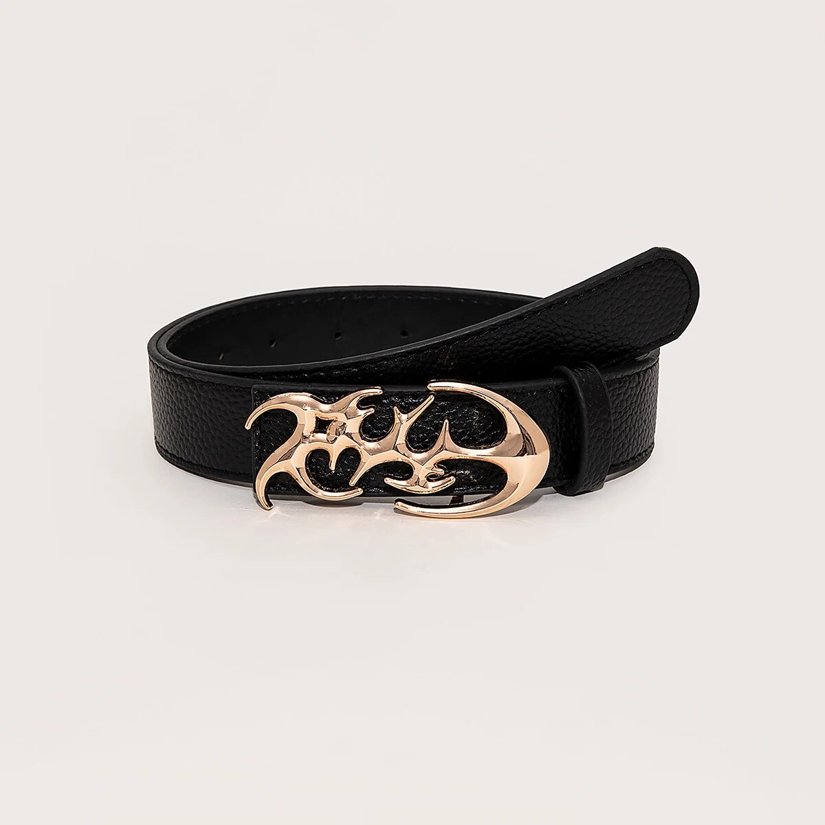 남성용 특수 모양의 버클 Pu 가죽 트렌디 한 멋진 청바지 벨트 부드러운 버클 캐주얼 비즈니스 벨트 선물용 이상적인 선택