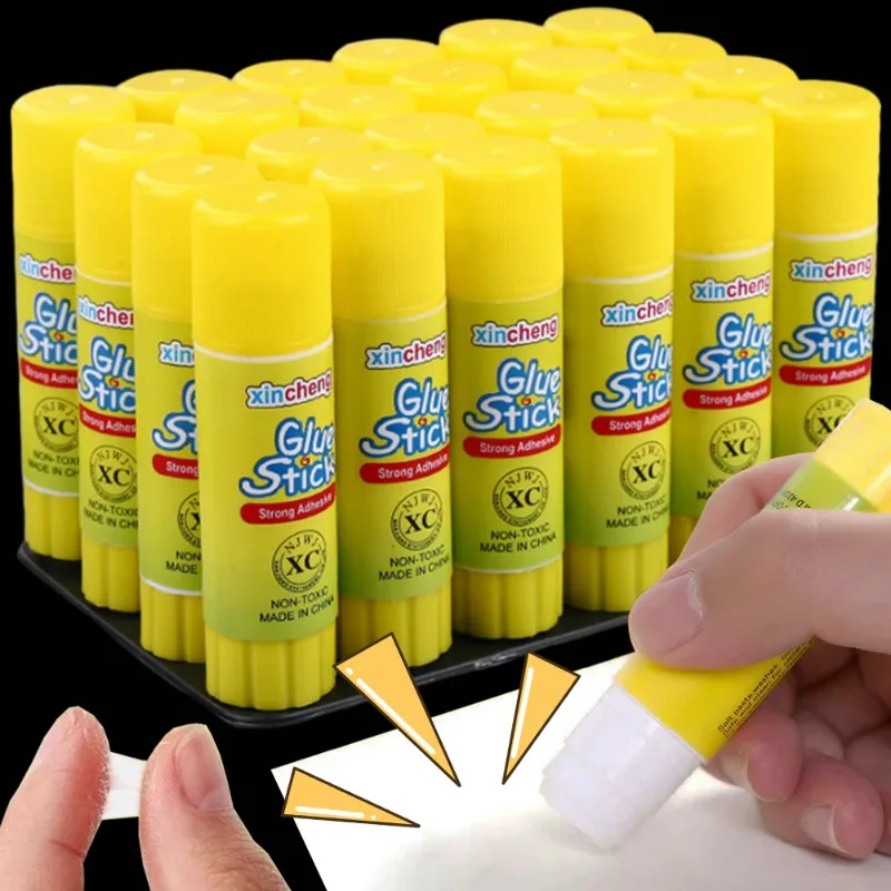 10/1Pcs Glue Sticks High Efficiency Adhesion Clear Solid Glue Guns for Scrapbooking Crafts Student Children School Stationery
