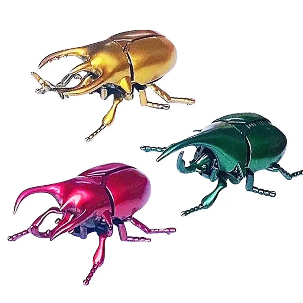 Fashion Creative Wind-Up Beetle Prankster Children's Battle Animated Insect Model Gifts Scarab Beetle