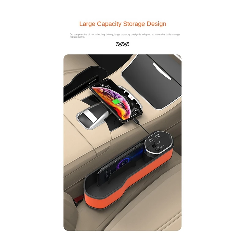 Auto Spalt organisator Auto Multifunktion ladegerät Auto ladegerät Auto Innenraum