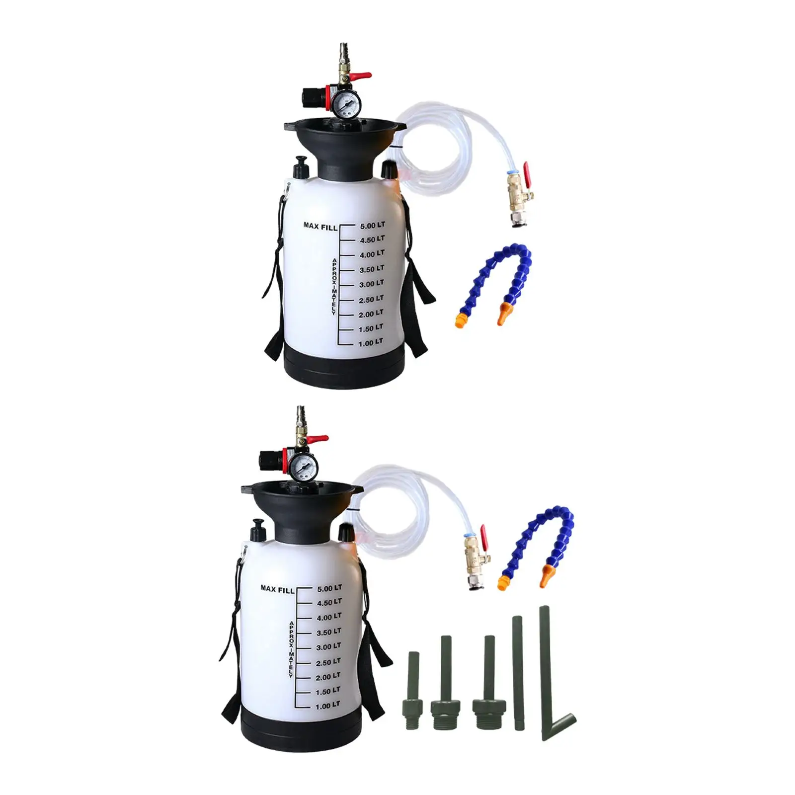 5L 8L Atf 補充ディスペンサー自動車車の流体ポンプ空気圧ギアボックスオイル移送空気圧流体抽出器オイルタンク