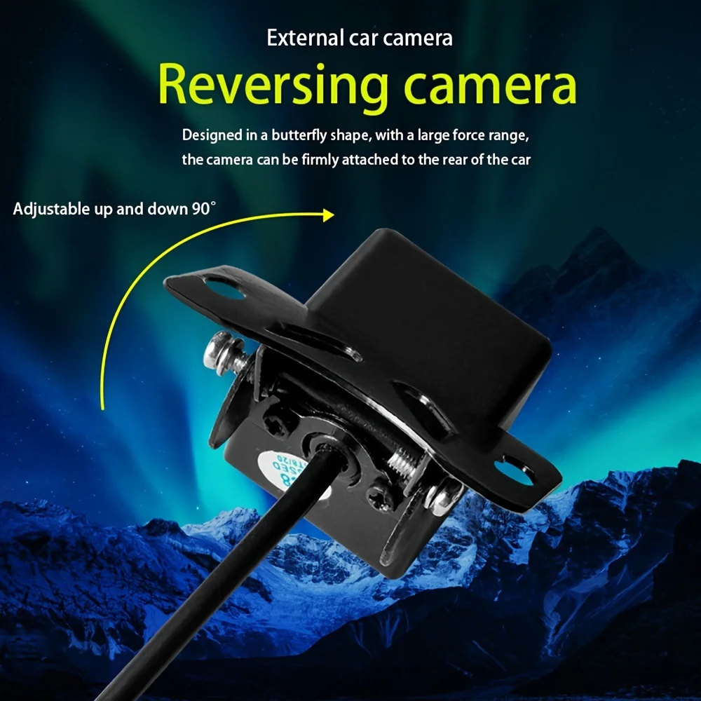 Car reversing camera, high-definition 1080P, optional high-definition night vision, suitable for various vehicle models
