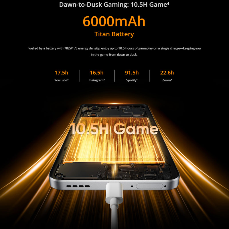 [파이오니어 프로그램] realme 14 5G 스마트폰 스냅드래곤 ®   6 4세대 칩셋 6000mAh 배터리 45W 충전 120Hz AMOLED 디스플레이 IP69 NFC